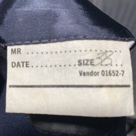 Stafford blazer sport coat jacket navy gold buttons - Picture 7 of 7